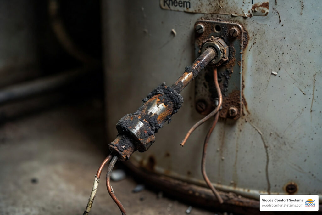 dirty thermocouple water heater